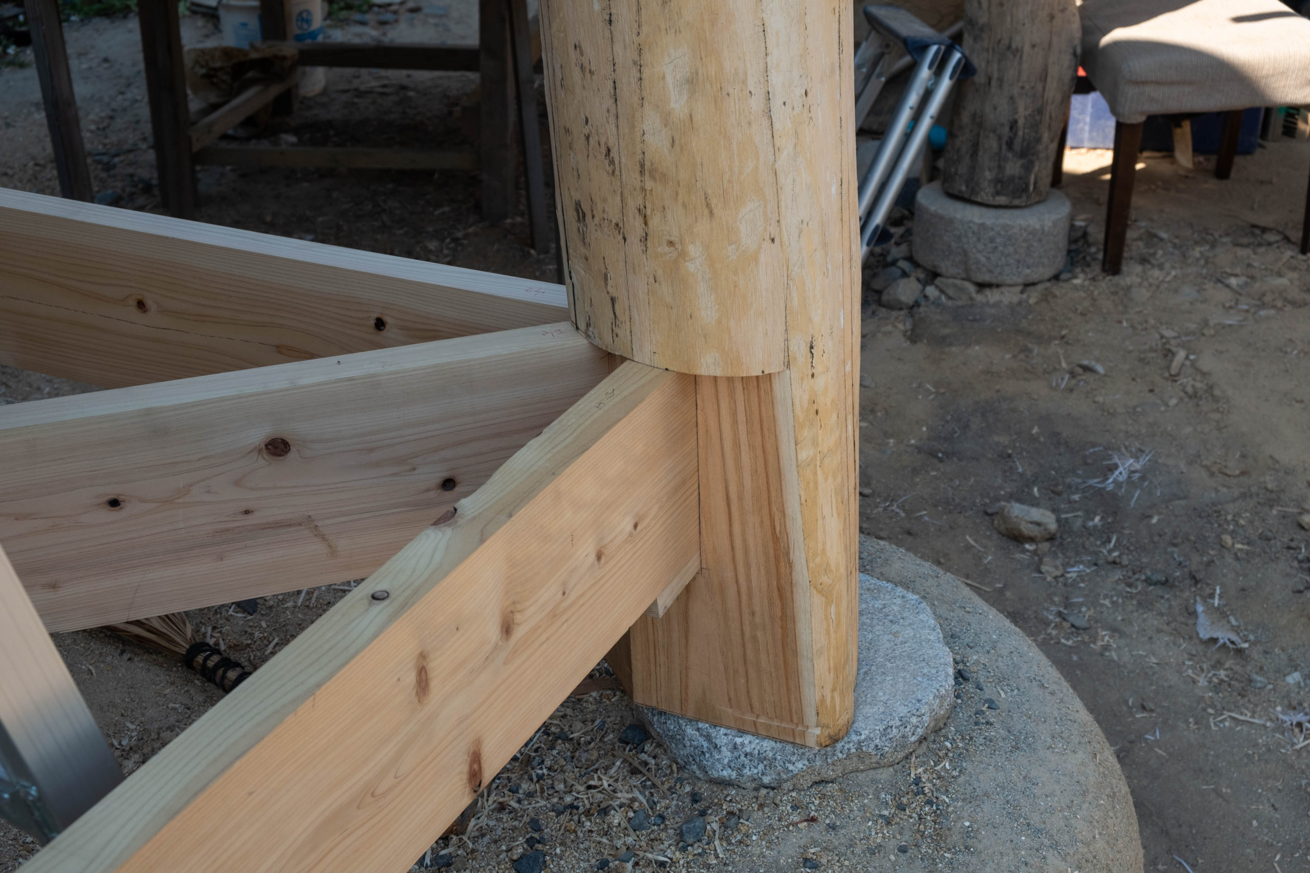 Building a Timber Frame Engawa in Osakikamijima Island