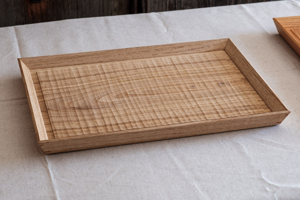 Chestnut Textured Trays - Big Sand Woodworking